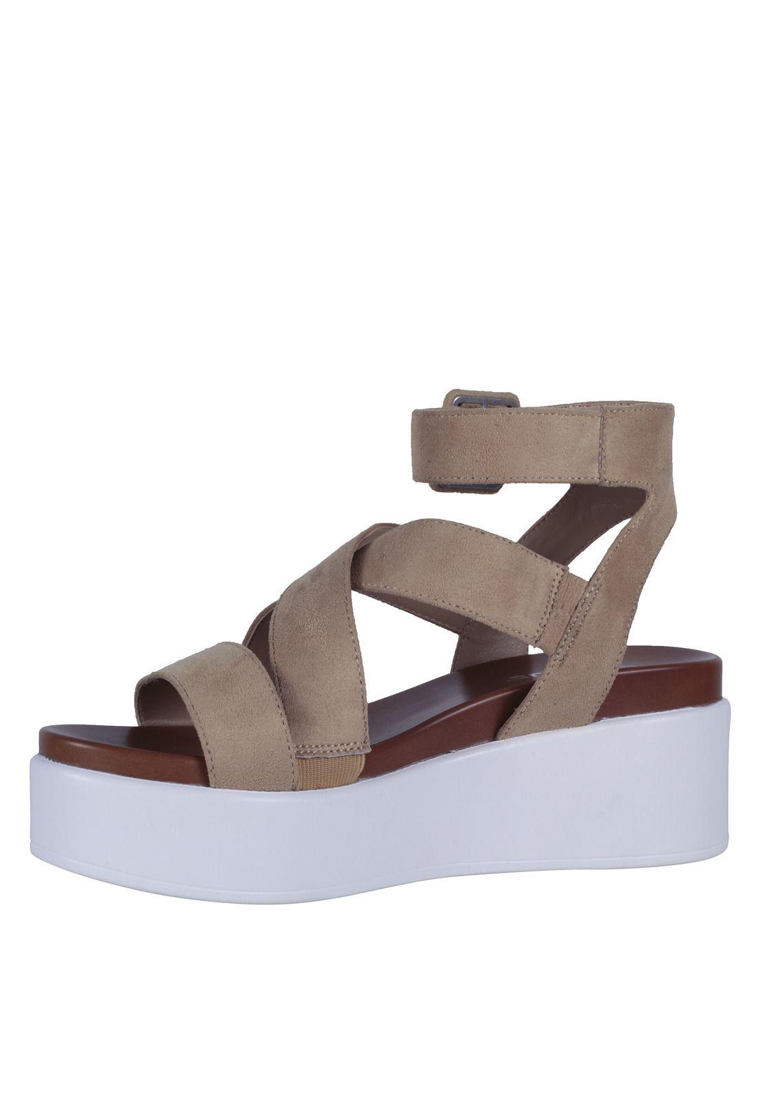Sandalia Taco Plataforma Mujer Fagus 4ss10323-5