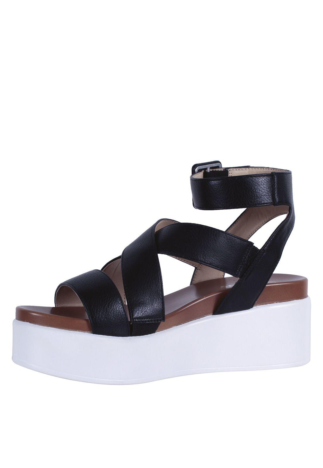 Sandalia Taco Plataforma Mujer Fagus 4ss10223-4