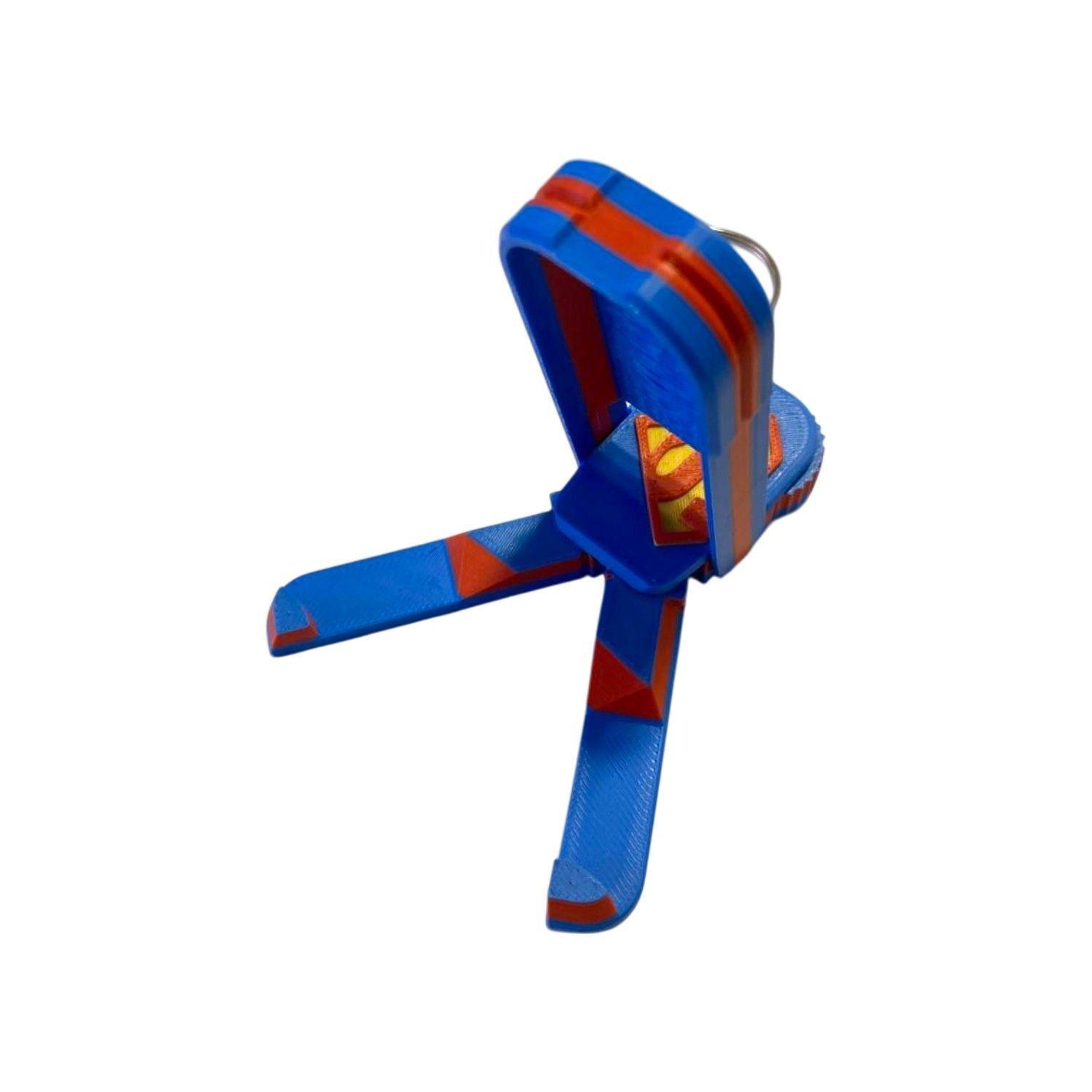 Llavero Soporte de Celular Super Papá Regalo Día del Padre-2