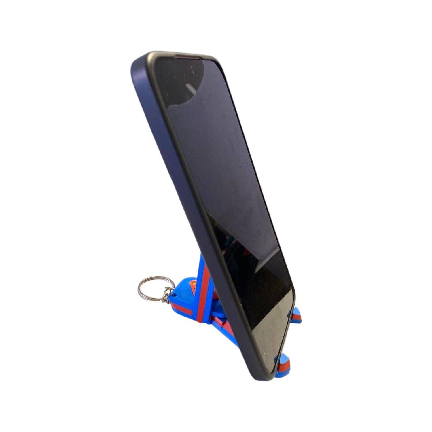 Llavero Soporte de Celular Super Papá Regalo Día del Padre-4