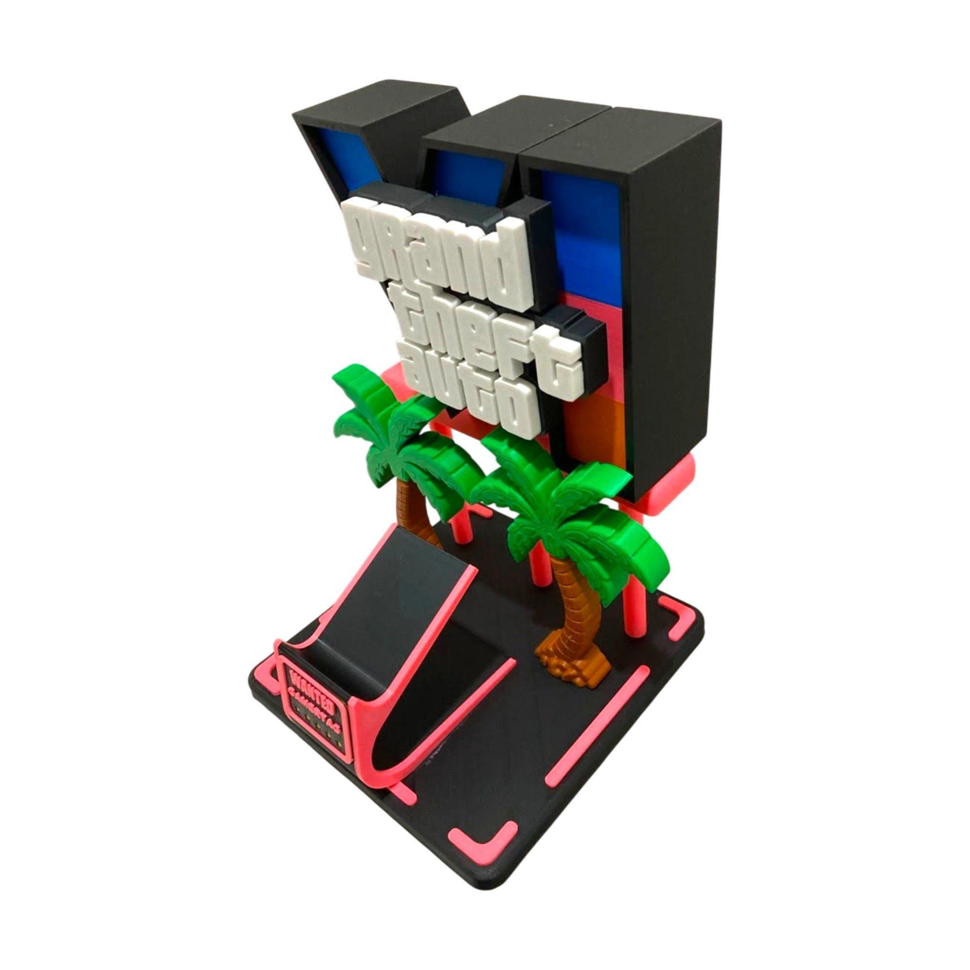 Soporte Control compatible PS5 y Xbox Diseño GTA VI-3