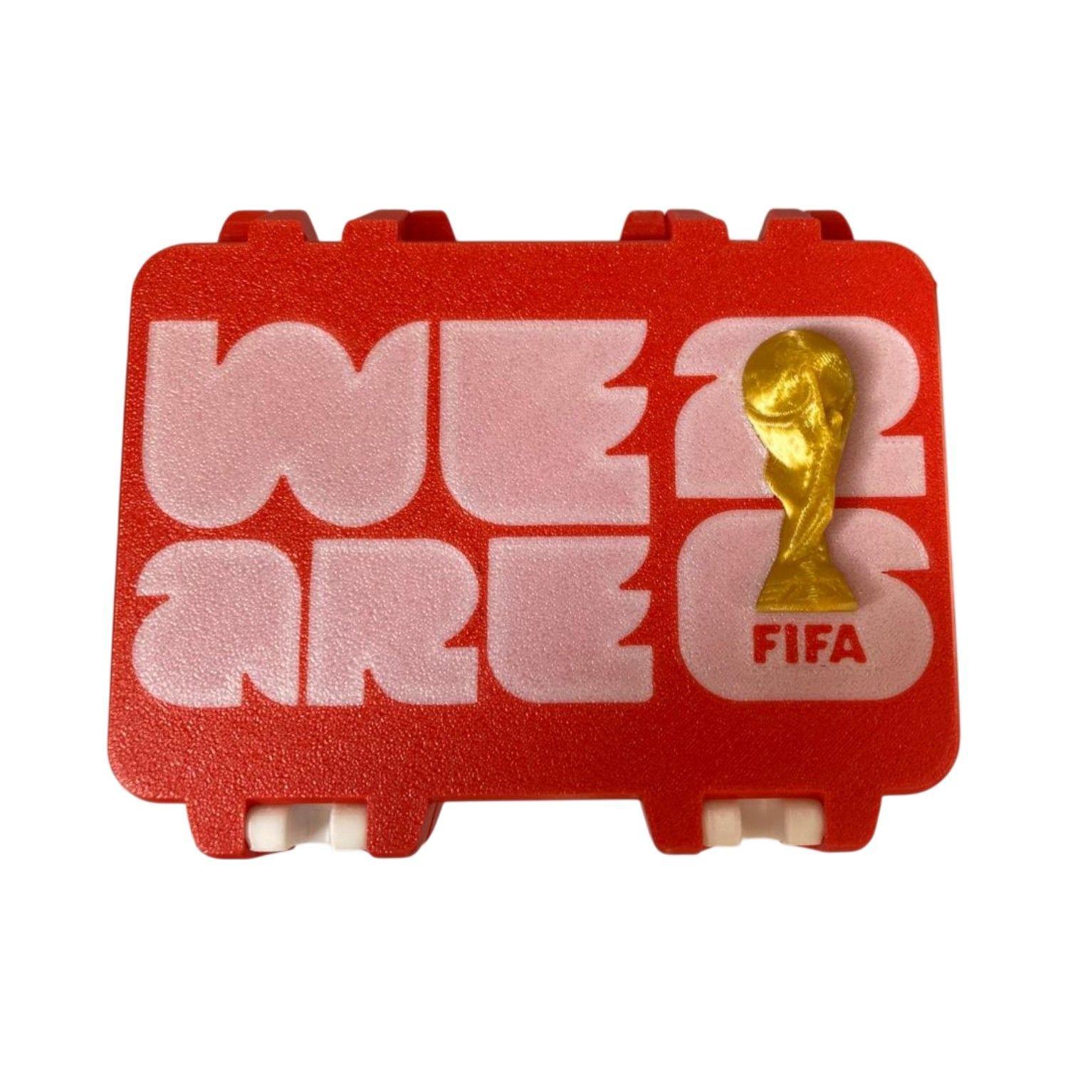 Caja Porta Láminas Álbum Mundial Copa del Mundo 2026 Hasta 1000 láminas-0