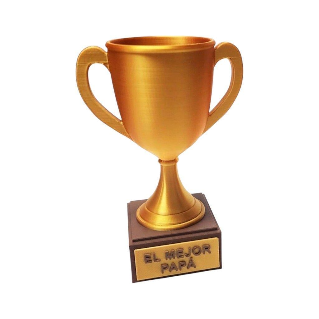 Copa Trofeo Decoración El Mejor Papá Regalo Día Del Padre-2