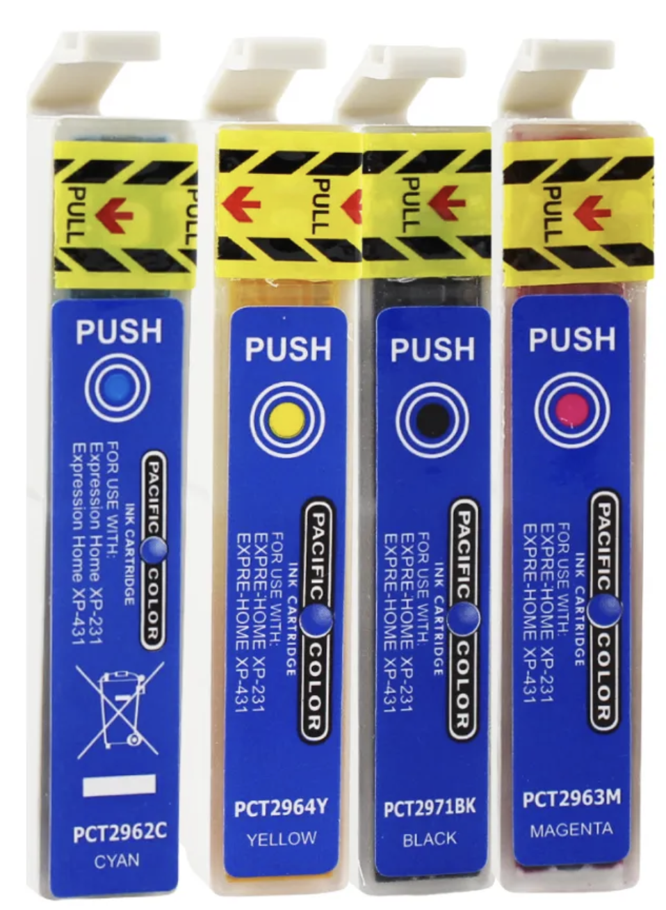 Pack 4 Cartuchos Tinta Alternativas 297 296 Xp231 Para Epson-4