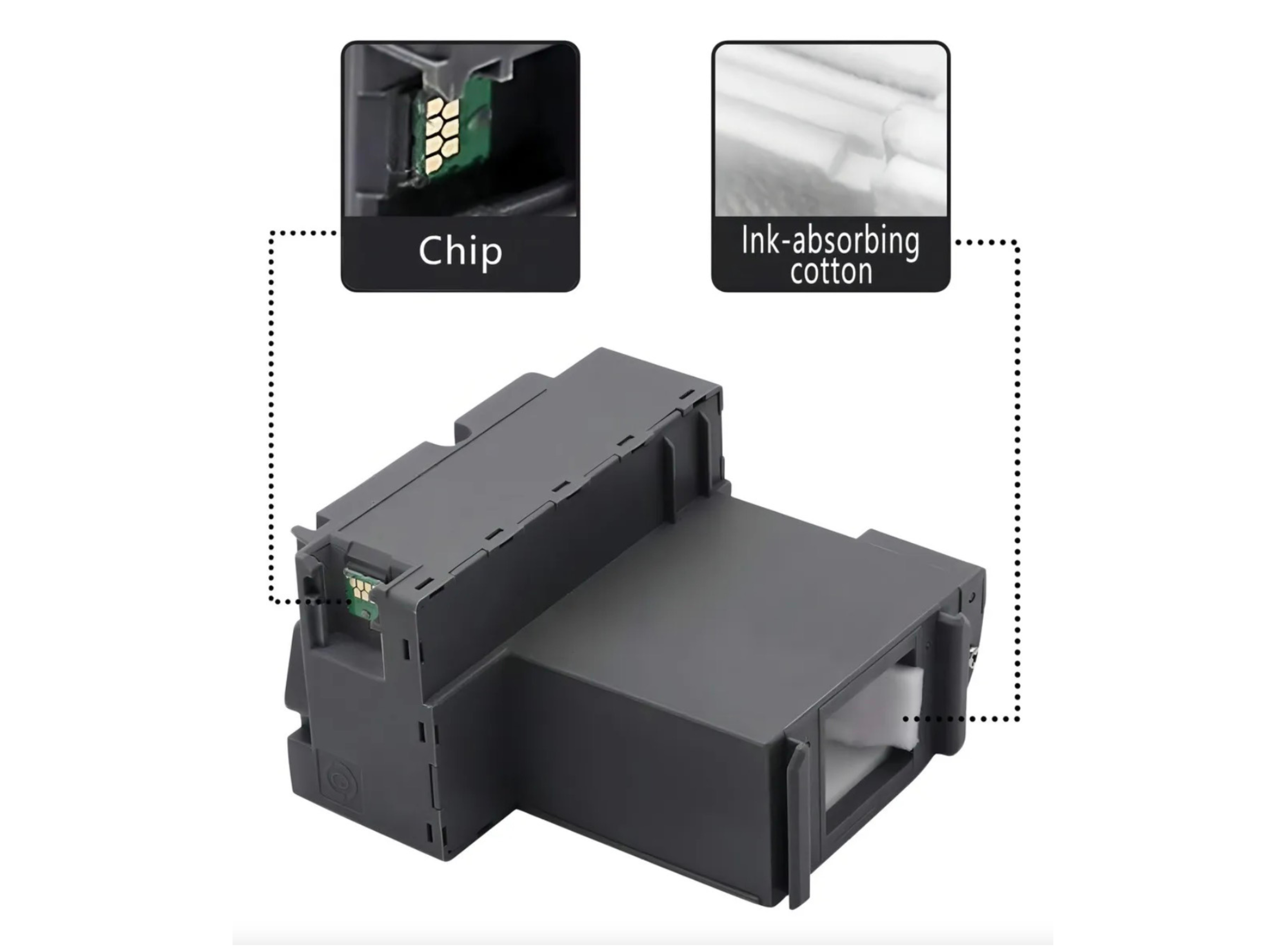 Caja Mantenimiento C13s210125 S2101 Epson Sc F170 Sublimacio-2