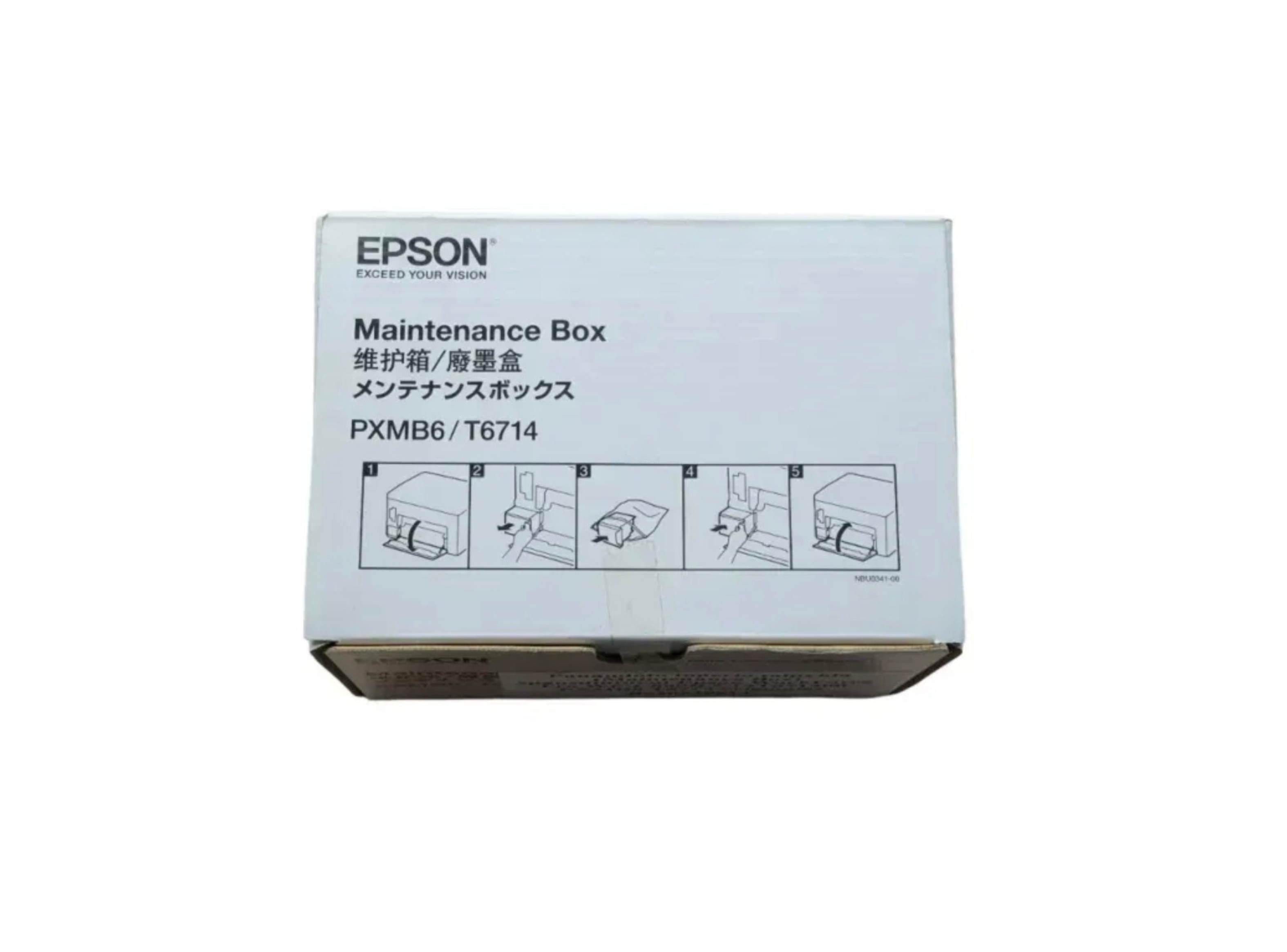 Caja Mantenimiento Original Epson T6714 Wf C8190 C8610 C8690-2