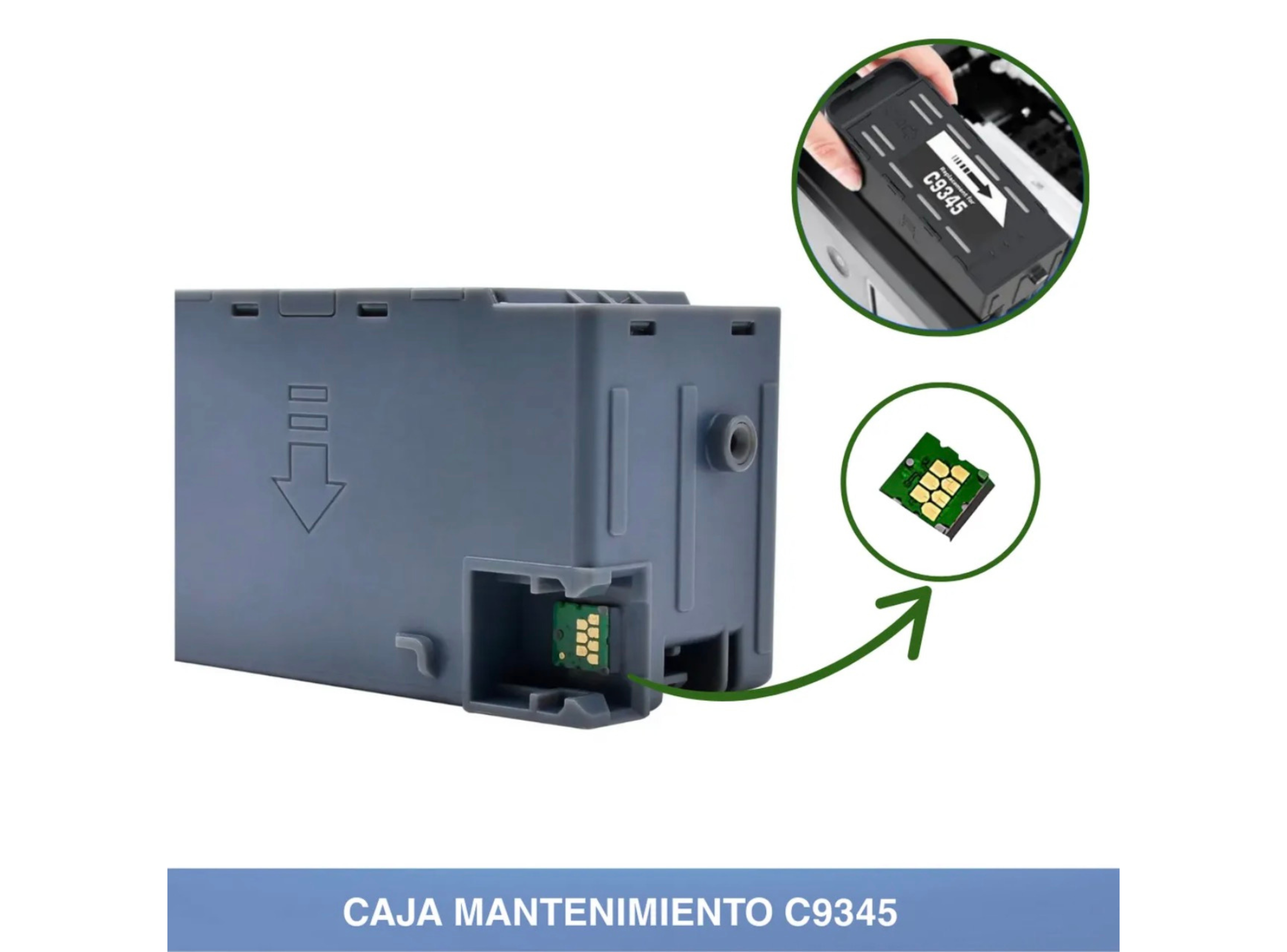 Caja Mantenimiento Tanque C9345 Epson L15150 L15160-4