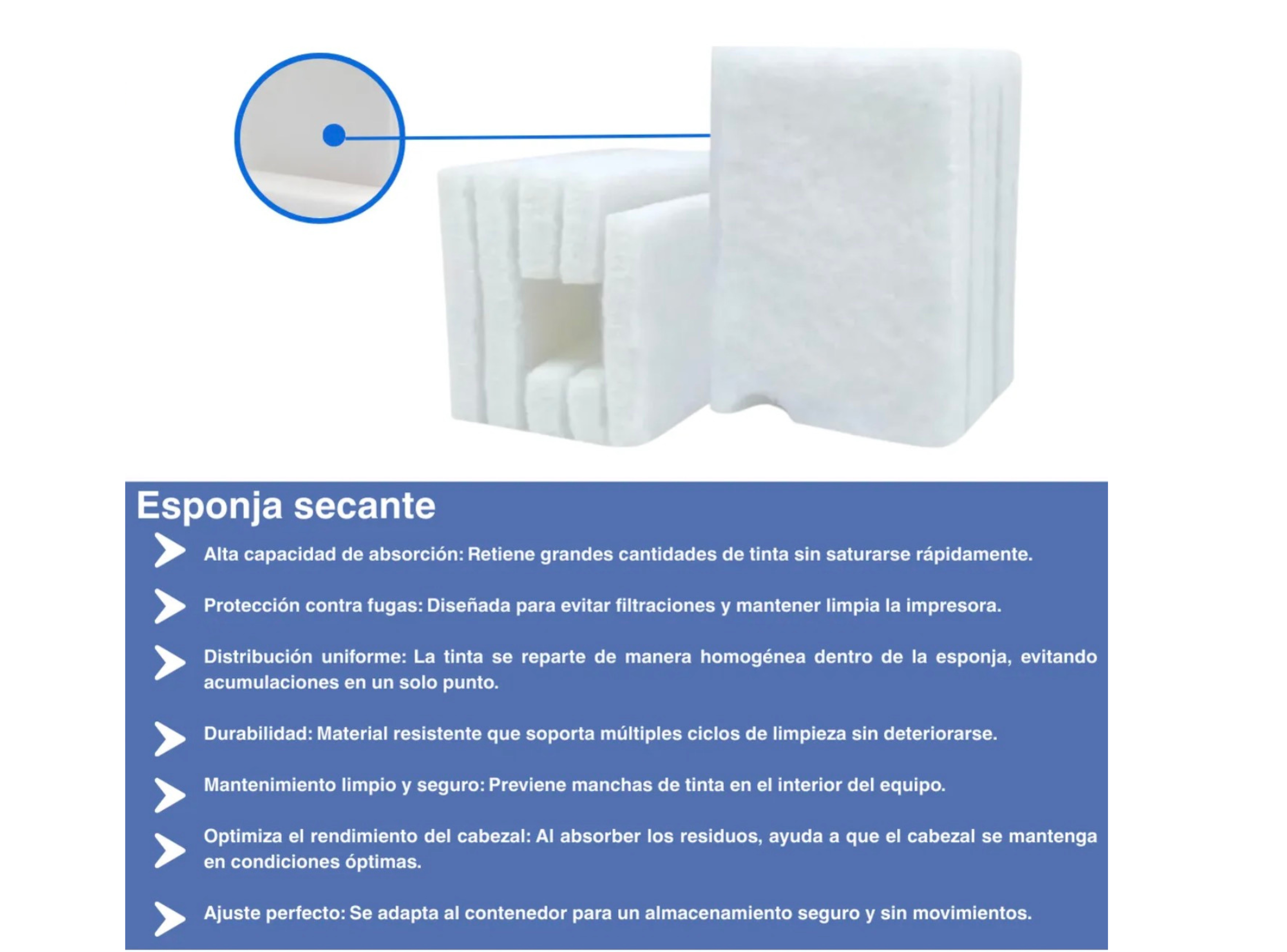 Almohadillas Para Impresora Epson L3110 L3150 L1110-4