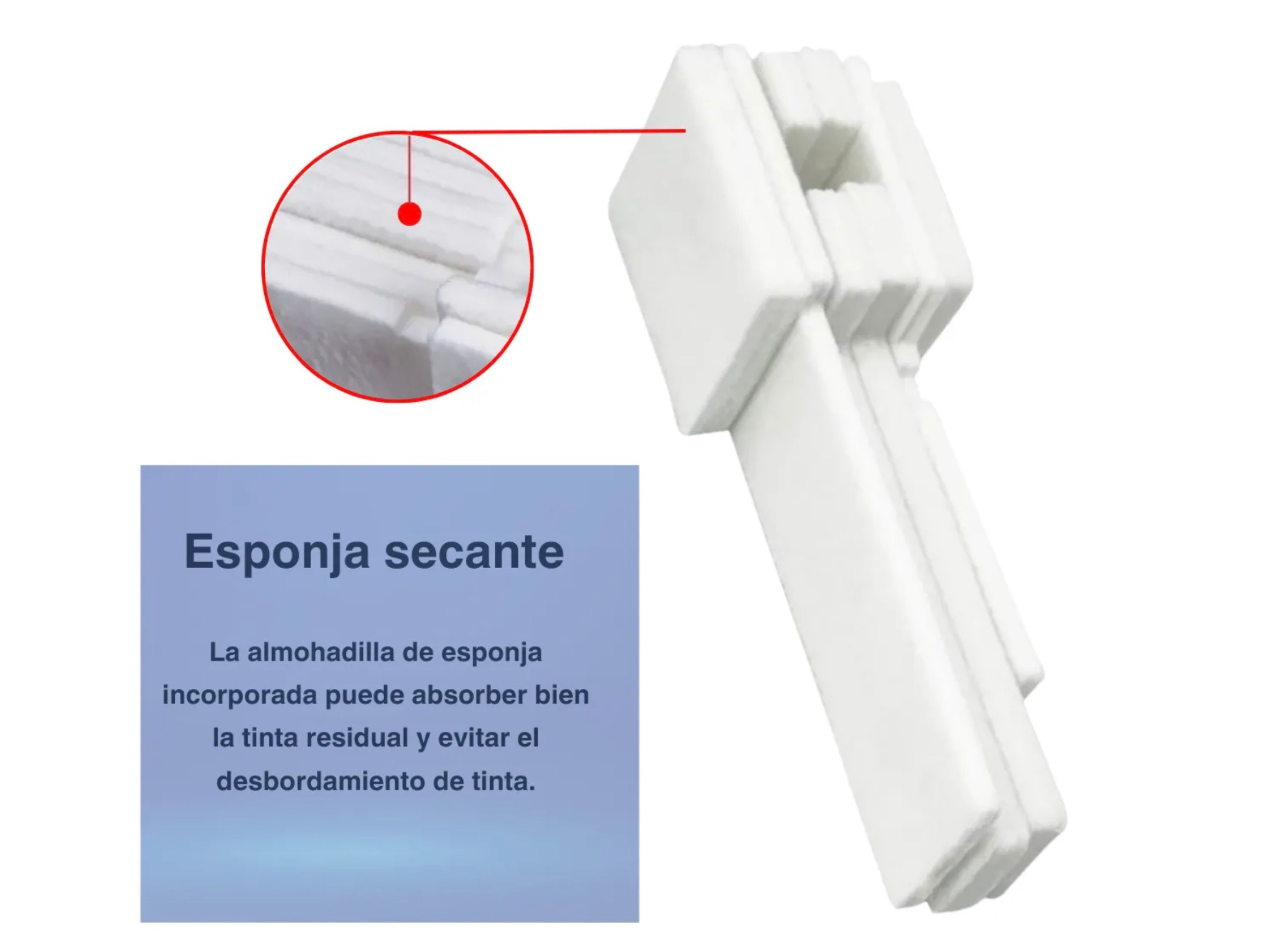 5 Set De Almohadillas Impresoras Epson L220 L395 L365 Xp405-4