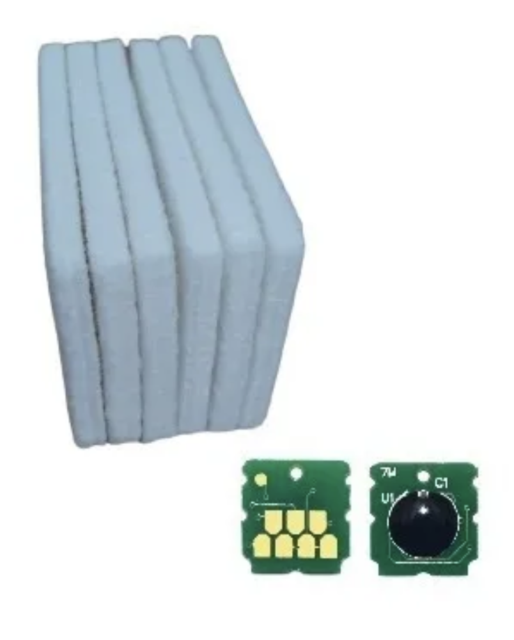 Almohadillas Chip Tanque Mantenimiento Epson C13s210057 F570-2