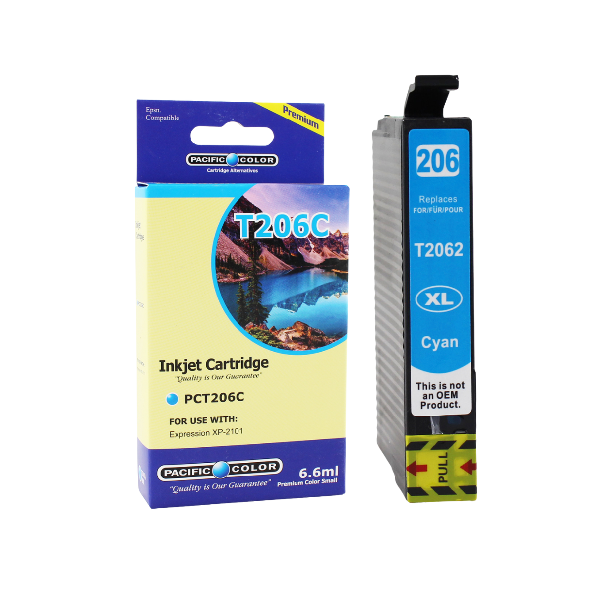 Pack 4 Cartuchos Tintas Alternativas 206 Xp2101 Epson-3
