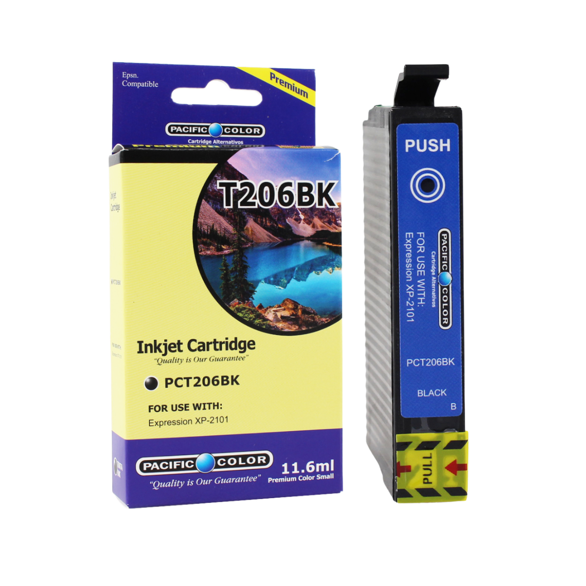 Pack 4 Cartuchos Tintas Alternativas 206 Xp2101 Epson-4