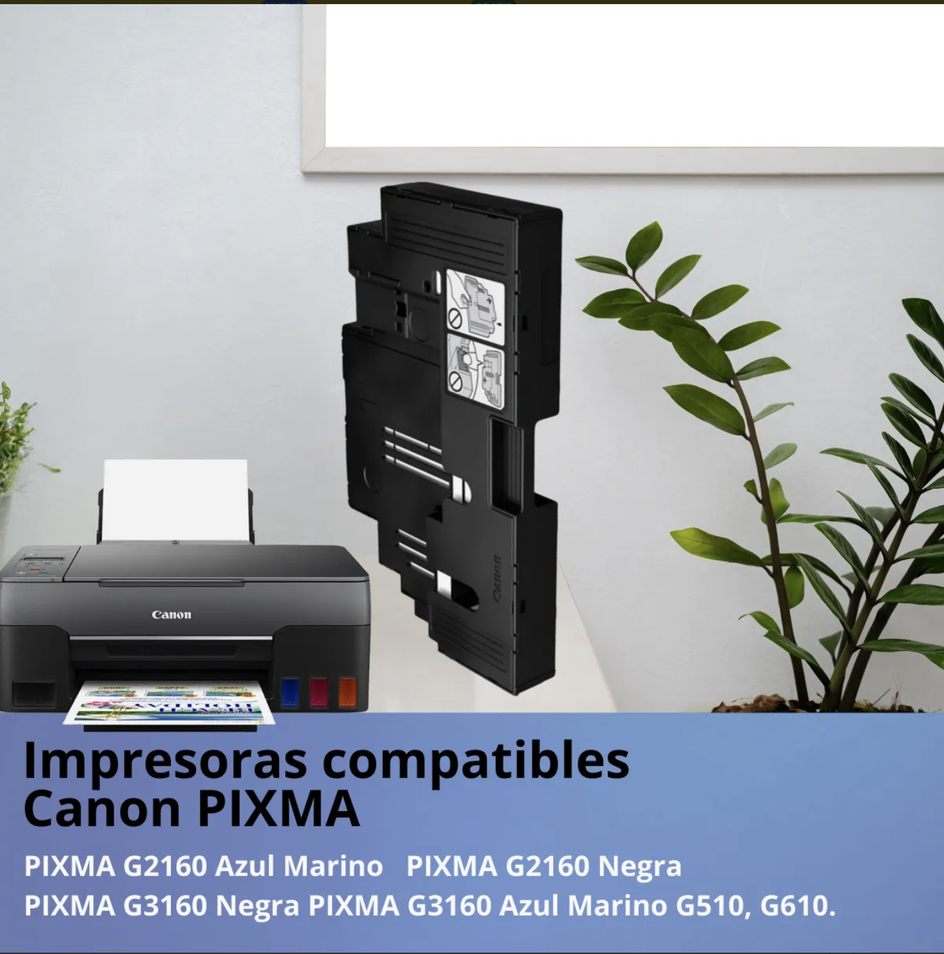 Caja De Mantenimiento Mc-g02 Impresora Canon G2160 G3160-3