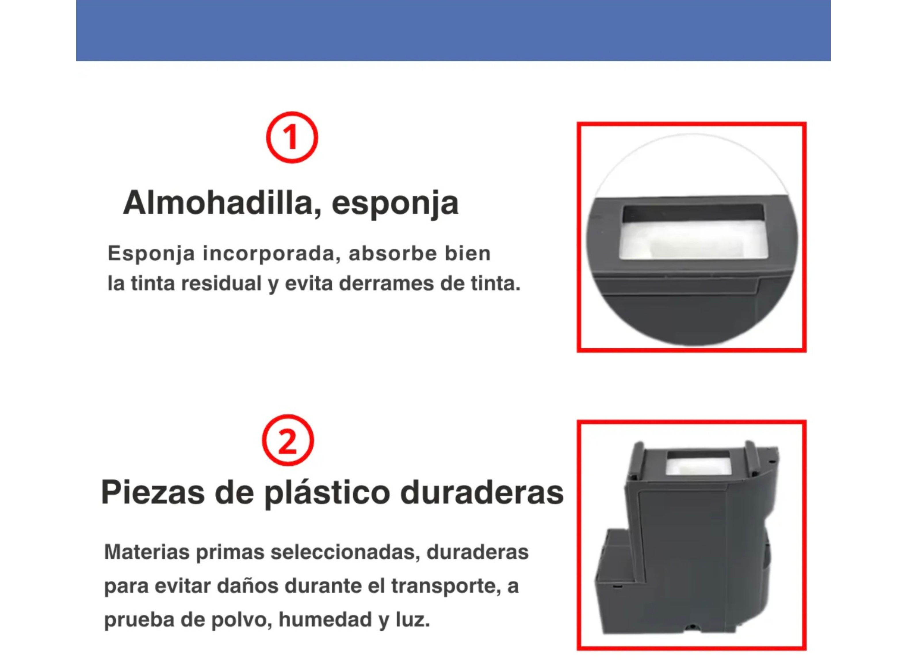 Caja Mantenimiento Para Impresora Epson L4260 L4160 Alternativo-2