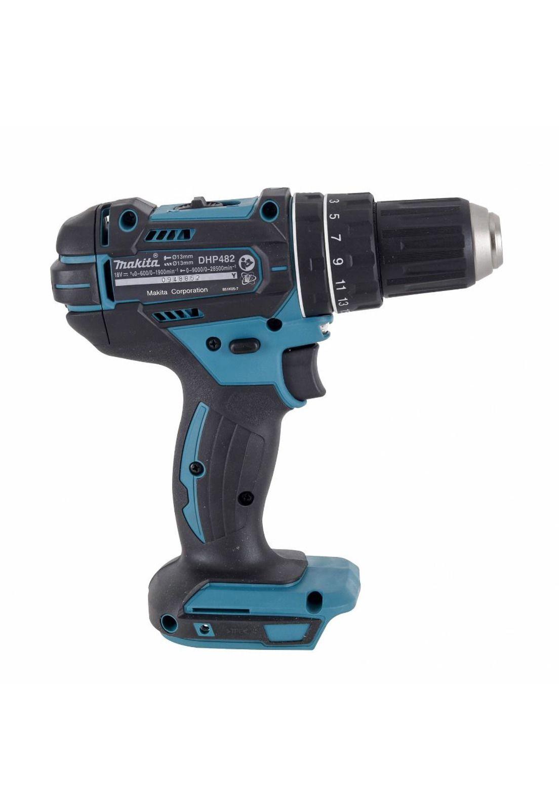 Taladro Atorn. Perc. Inal. 18V DHP482Z Sin Batería Makita-3