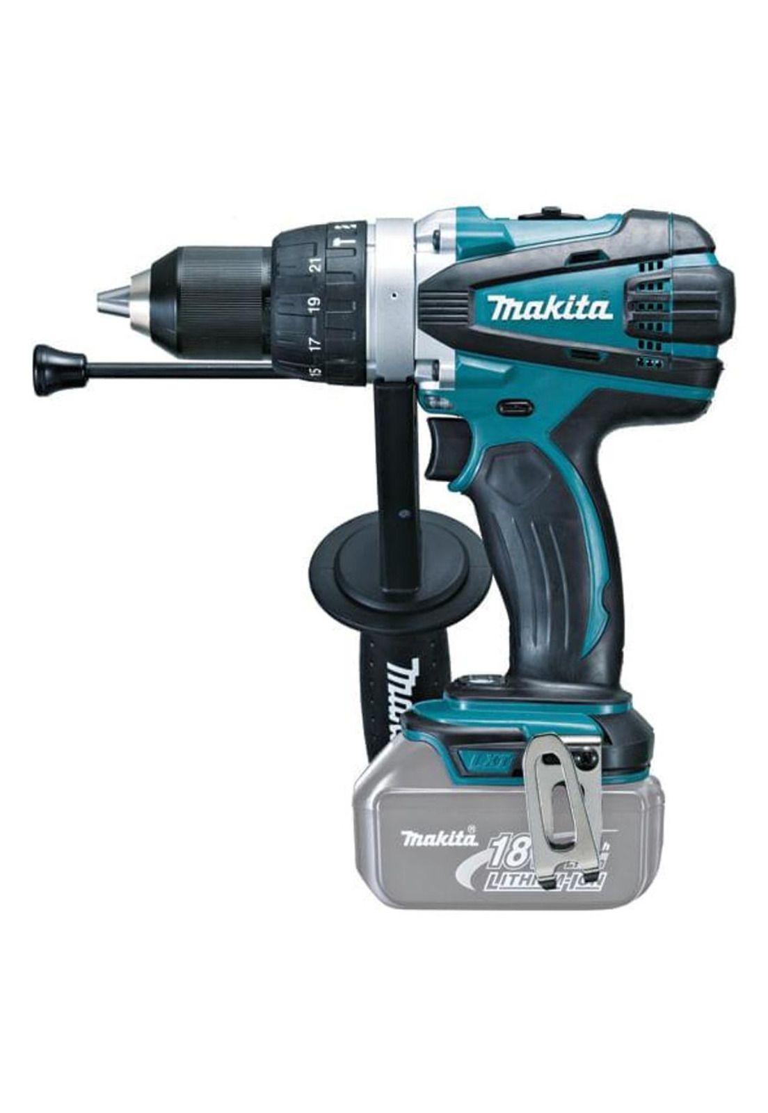 Taladro Atorn. Perc. Inal. 18V DHP458Z Sin Batería Makita-0