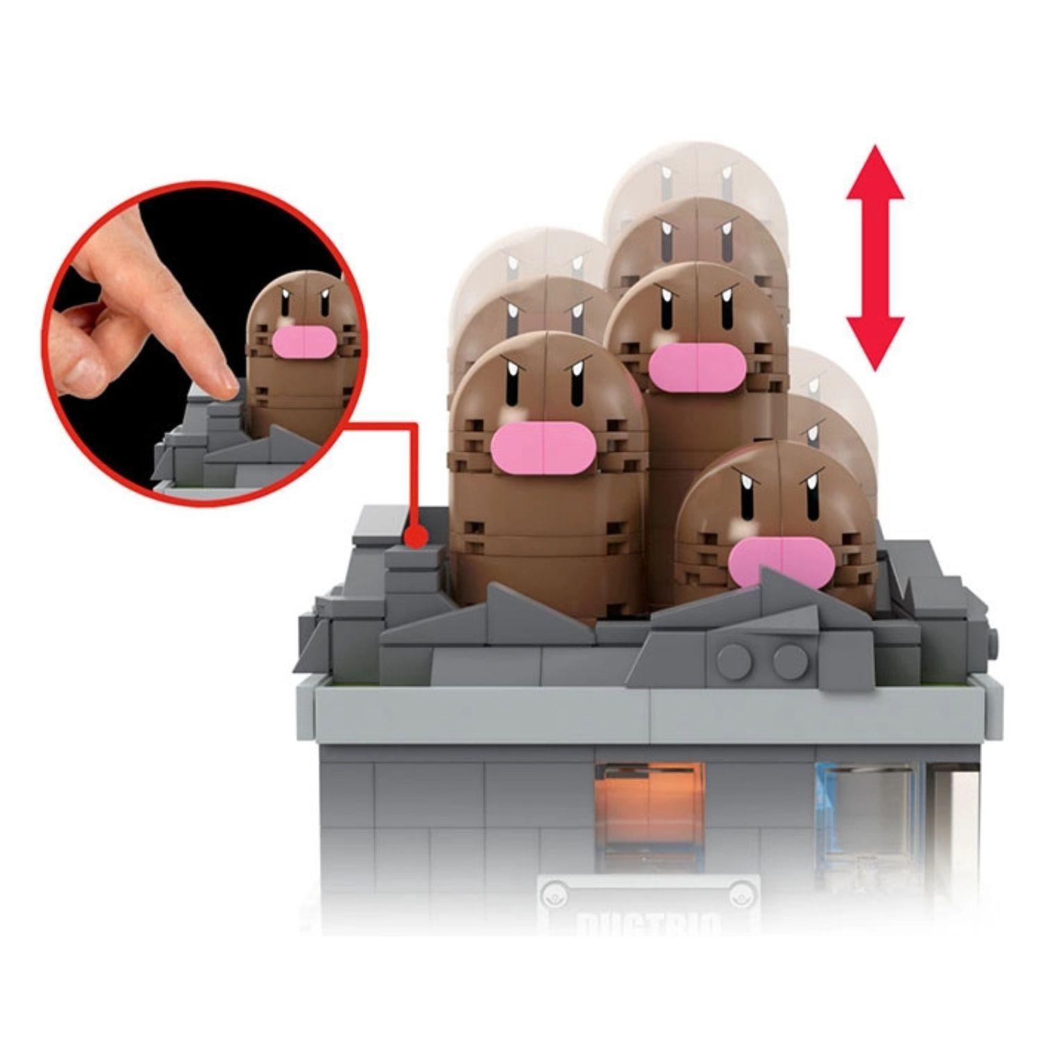 Set MEGA Pokémon Dugtrio Mini Motion 350 Piezas-0