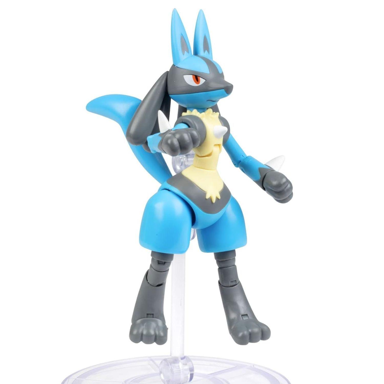 Figura Pokémon Lucario Articulada 15cm Select Series-1
