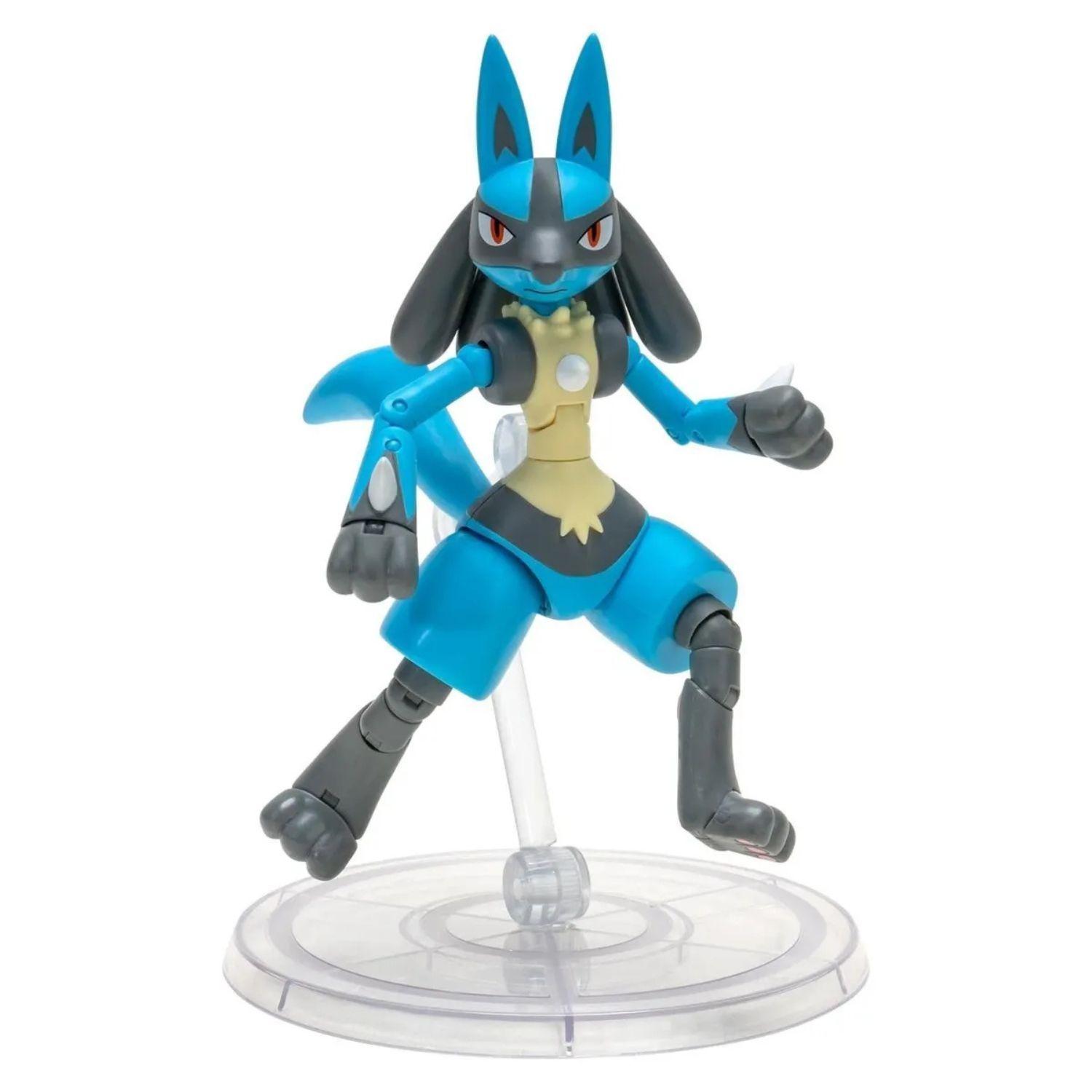 Figura Pokémon Lucario Articulada 15cm Select Series-2