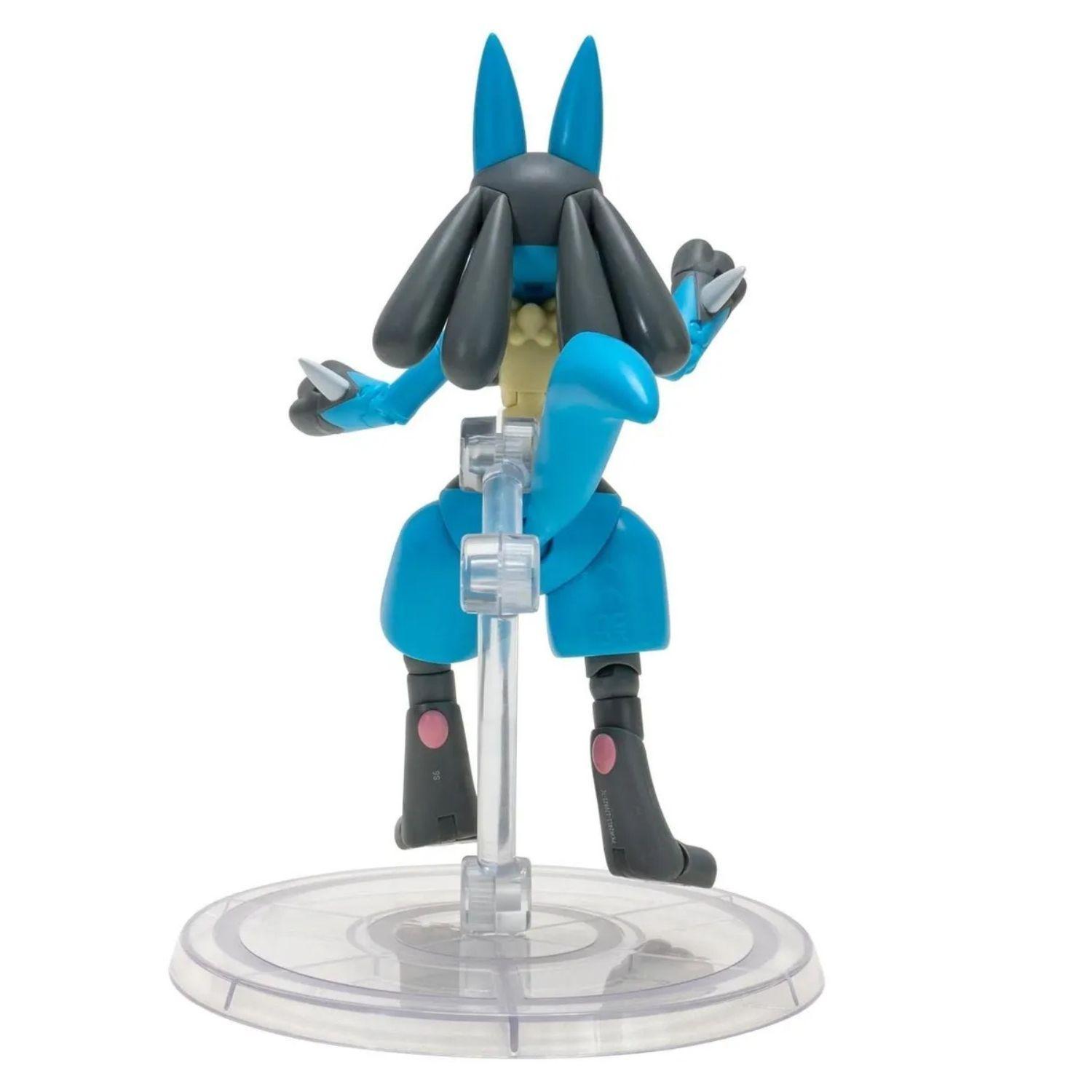 Figura Pokémon Lucario Articulada 15cm Select Series-4