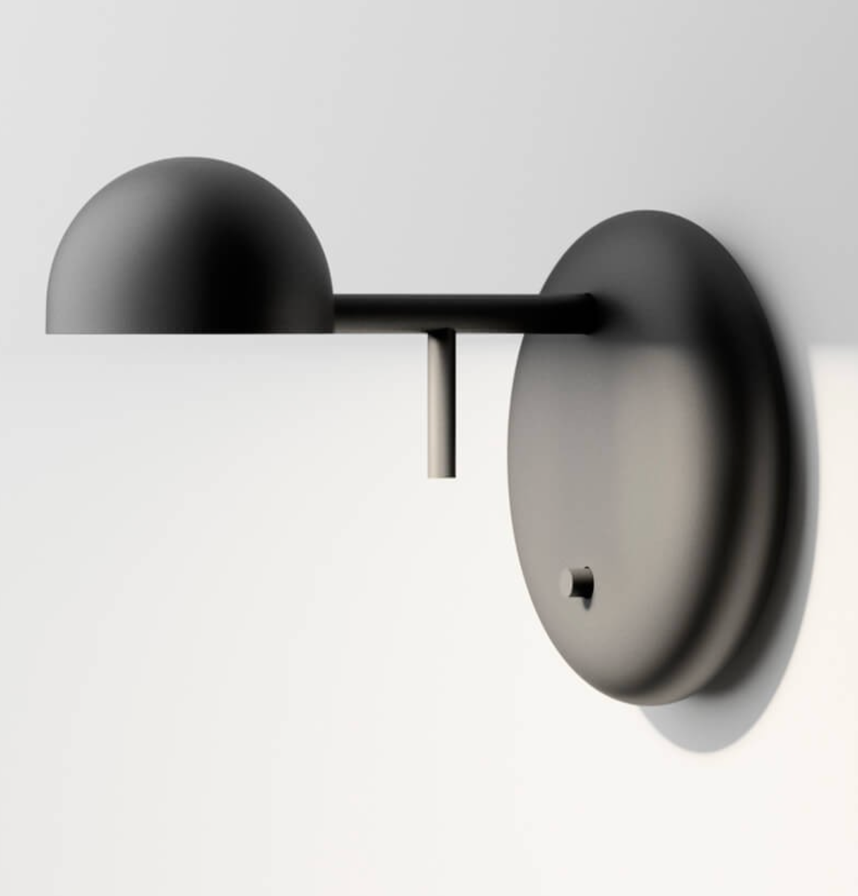 APLIQUE NEGRO MURO LED 3W-2