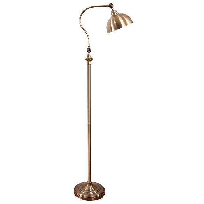 LAMPARA DE PIE BRONCE 1X60W E27-0
