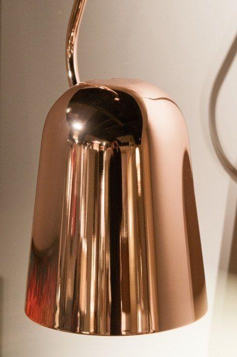 LÁMPARA COLGANTE METAL COBRE E27 1X60W-2