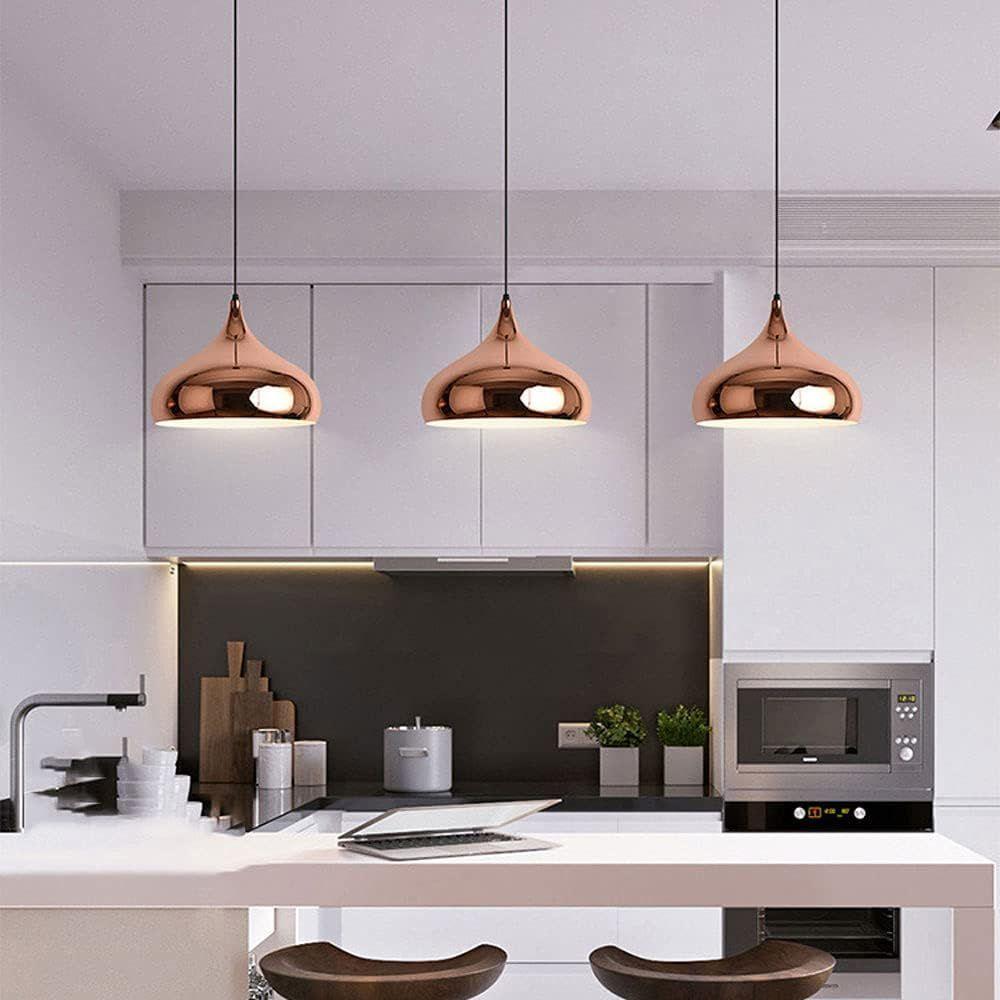 LÁMPARA COLGANTE COBRE E27 1X60W-2