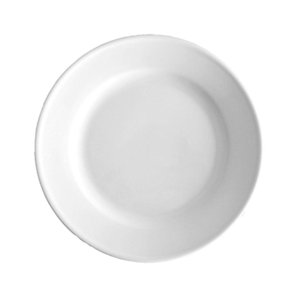  Plato Redondo De Porcelana Blanco 19cm Star Th-0