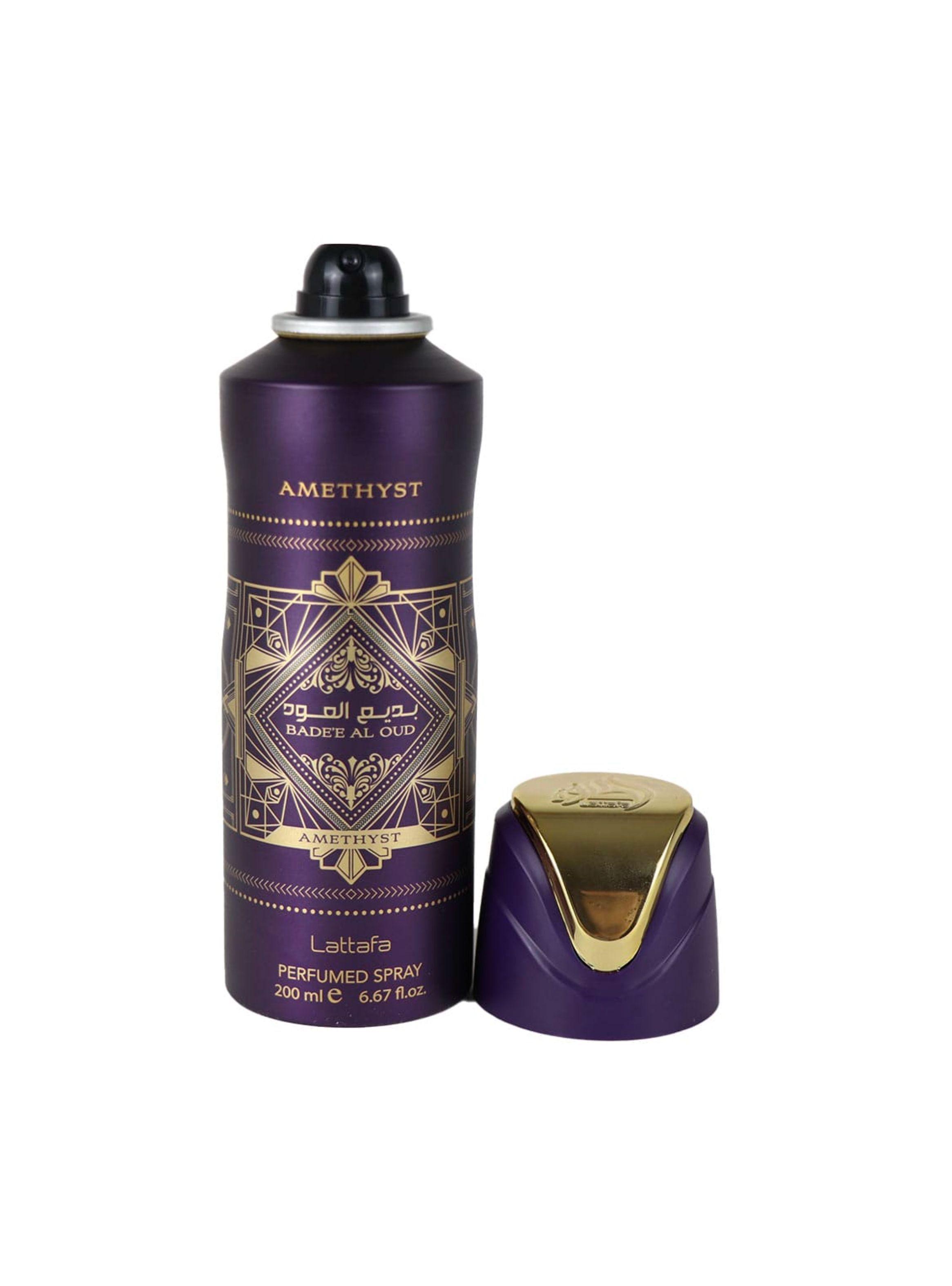 Desodorante Lattafa Badee Al Oud Amethyst 200ml Unisex-2