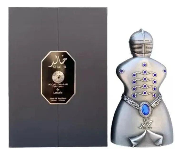Perfume Niche Emarati Lattafa Khalid 80ml EDP Unisex-2