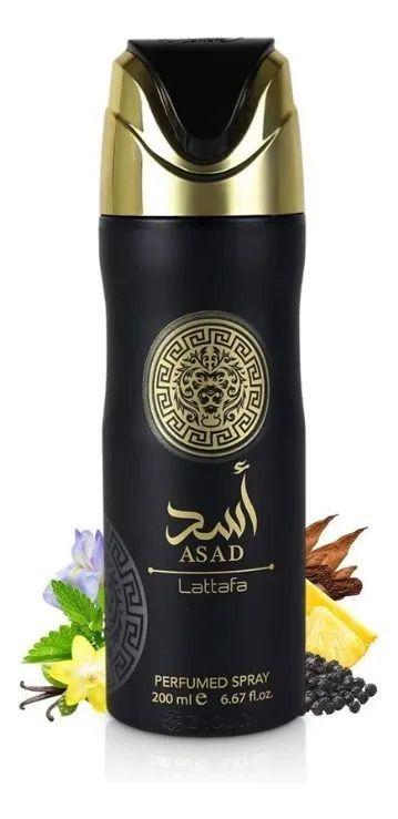 Desodorante Lattafa Asad 200ml Spray Varón-2