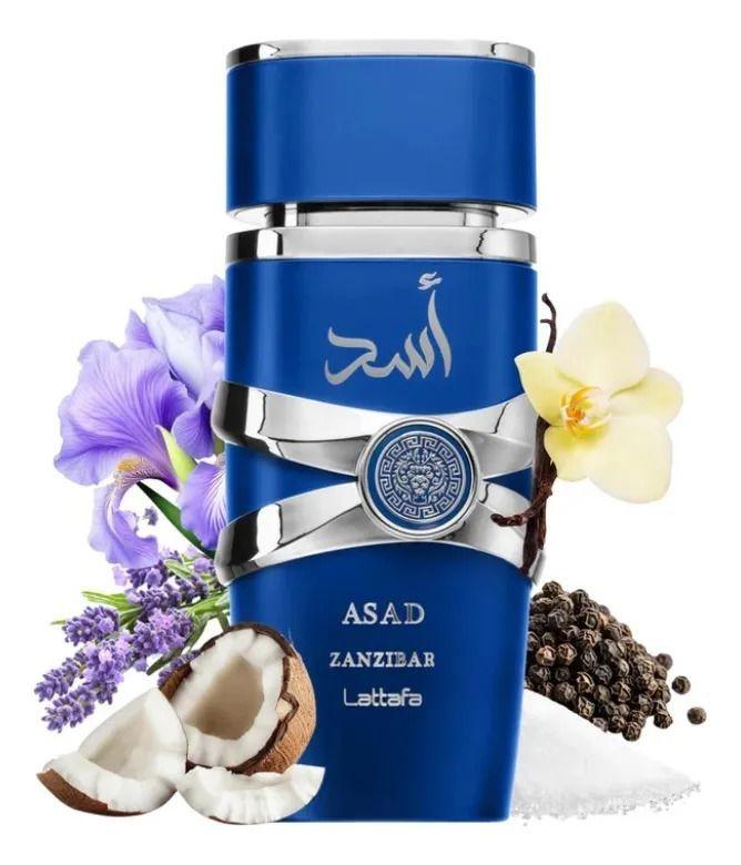 Perfume Lattafa Asad Zanzibar 100ml Varón-2
