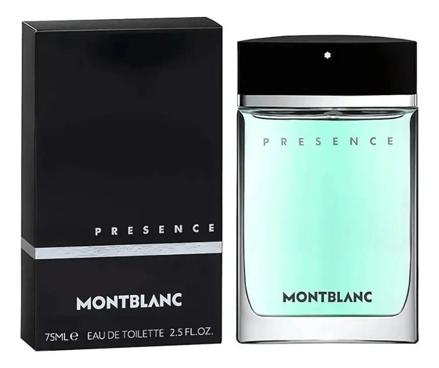 Perfume Mont Blanc Presence 75ml Varón-0