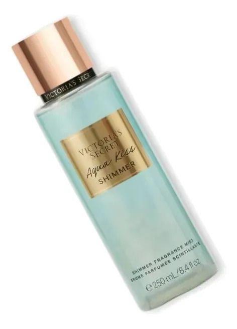 Body Mist Victoria Secret Aqua Kiss Shimmer 250ml Dama-2