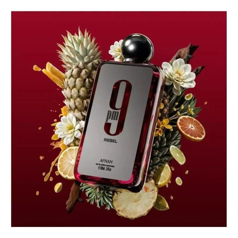 Perfume Afnan 9PM Rebel 100ml EDP Unisex Importado-2