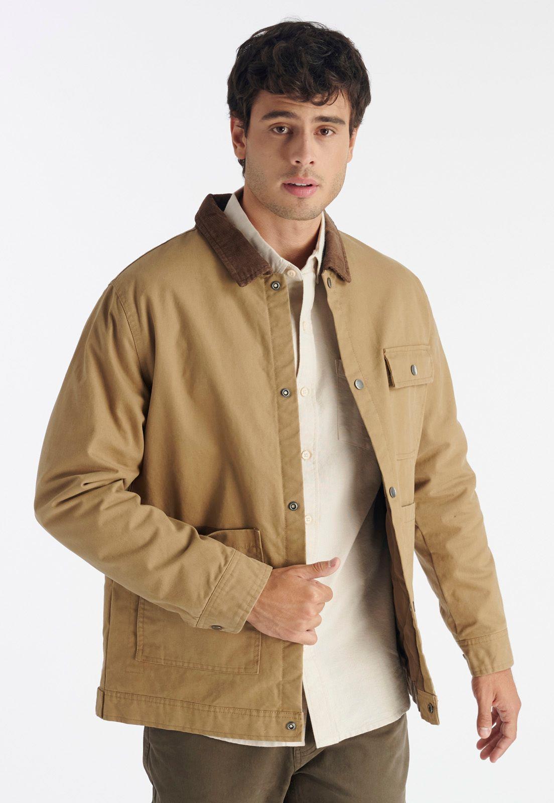 Chaqueta Trancura Casual Khaki-0