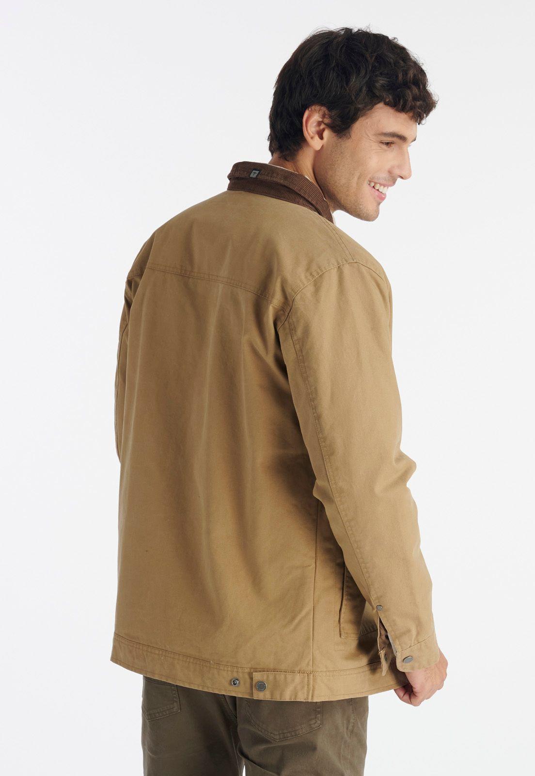 Chaqueta Trancura Casual Khaki-3