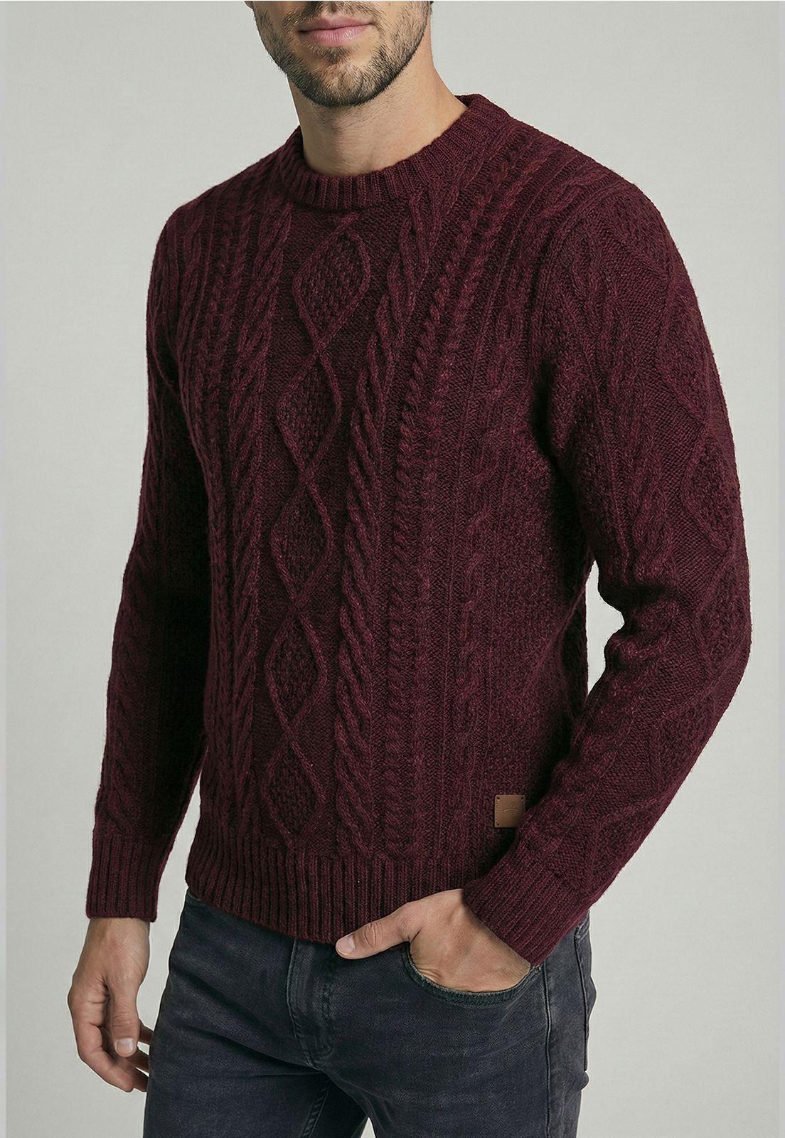 Sweater Chandler Plum Melange-2