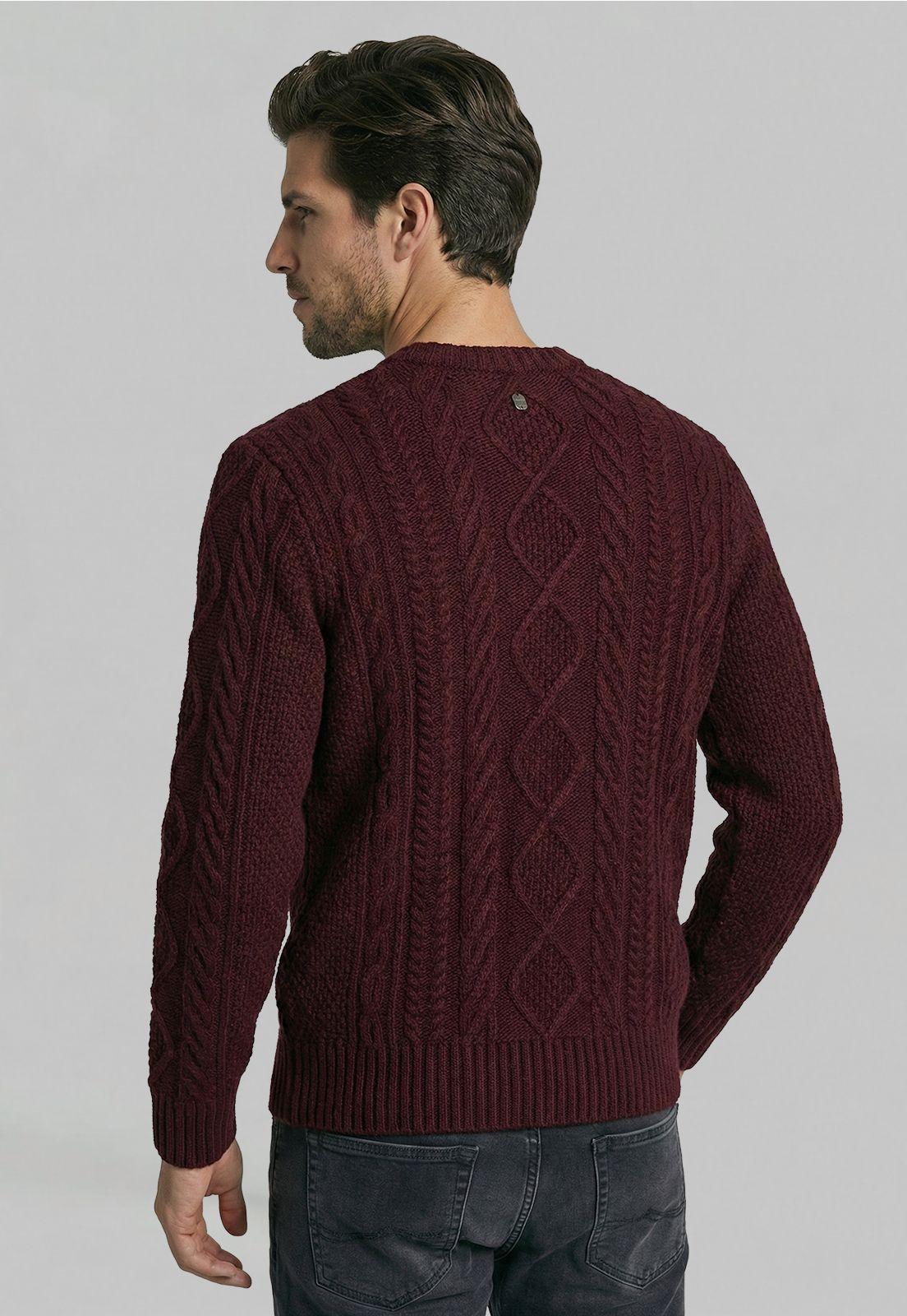 Sweater Chandler Plum Melange-3