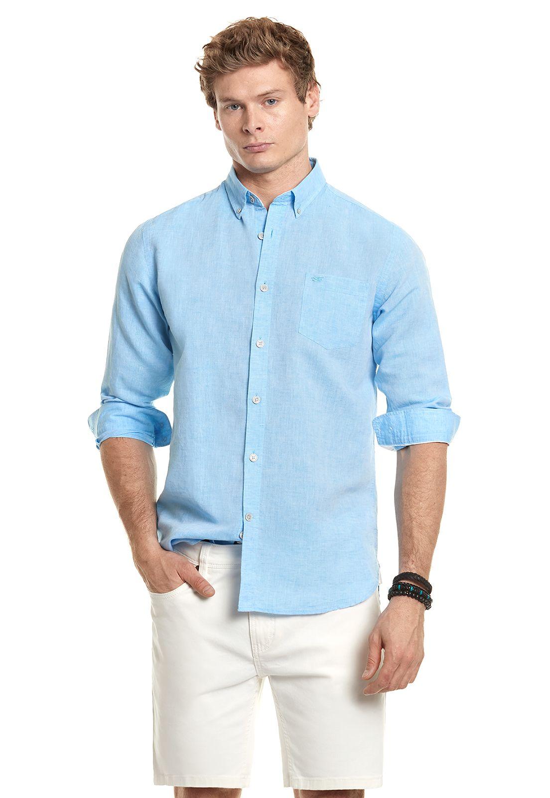 Camisa Sport Lino F Ice-0