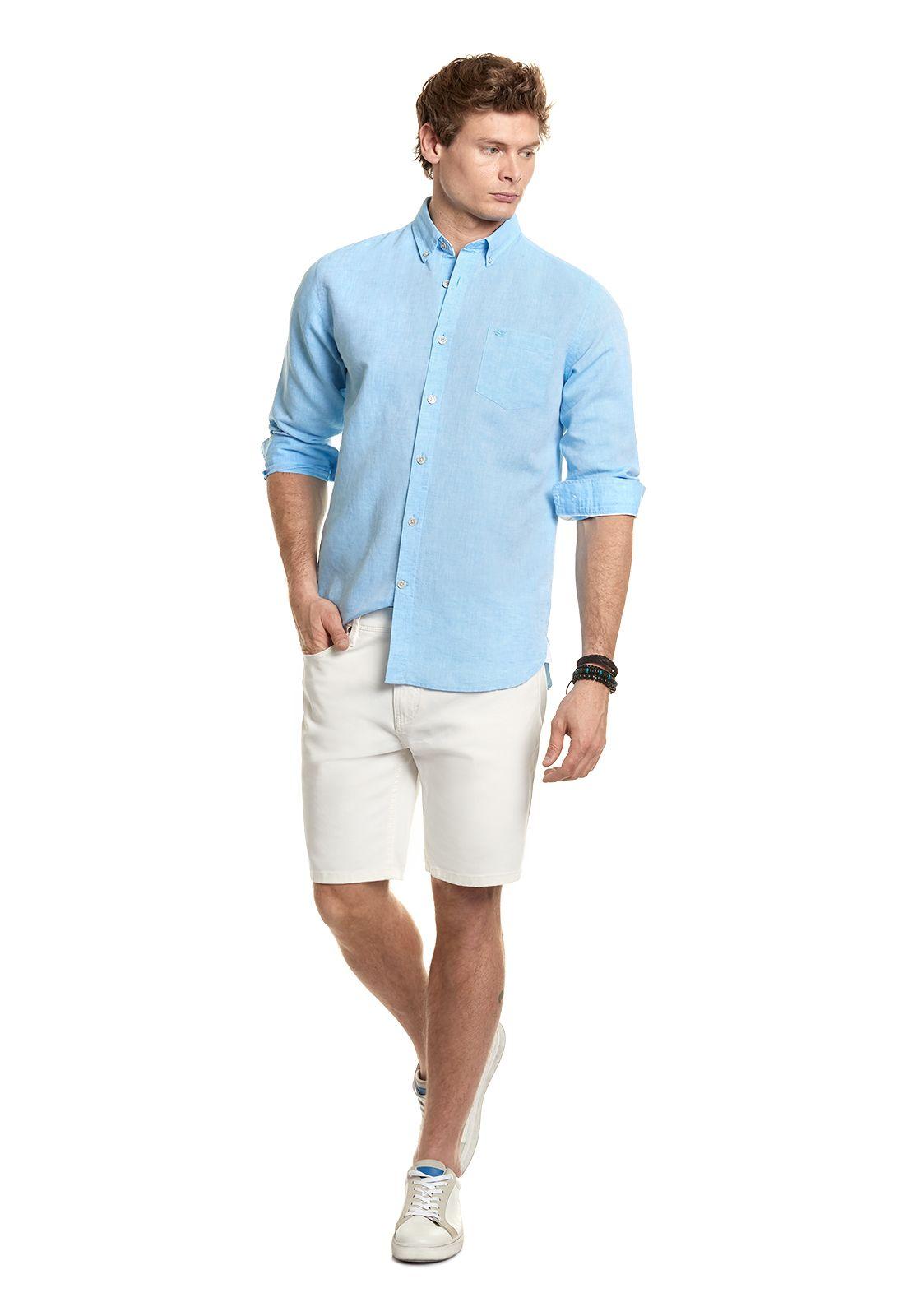 Camisa Sport Lino F Ice-1