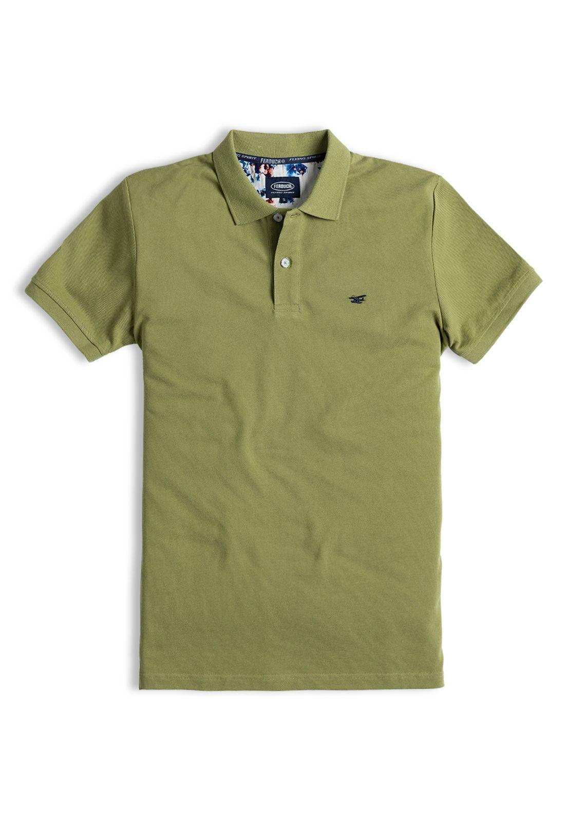 Polera Polo Básica Military-4