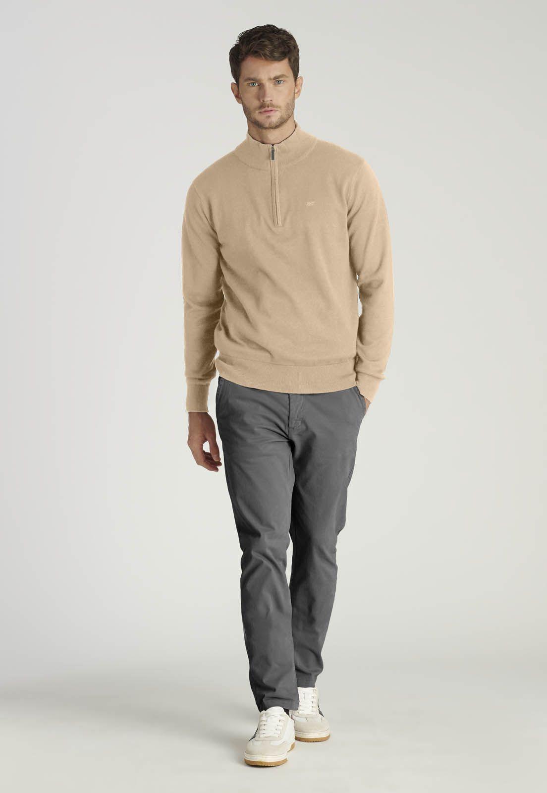 Sweater Ledesma Heritage Camel Melange-1