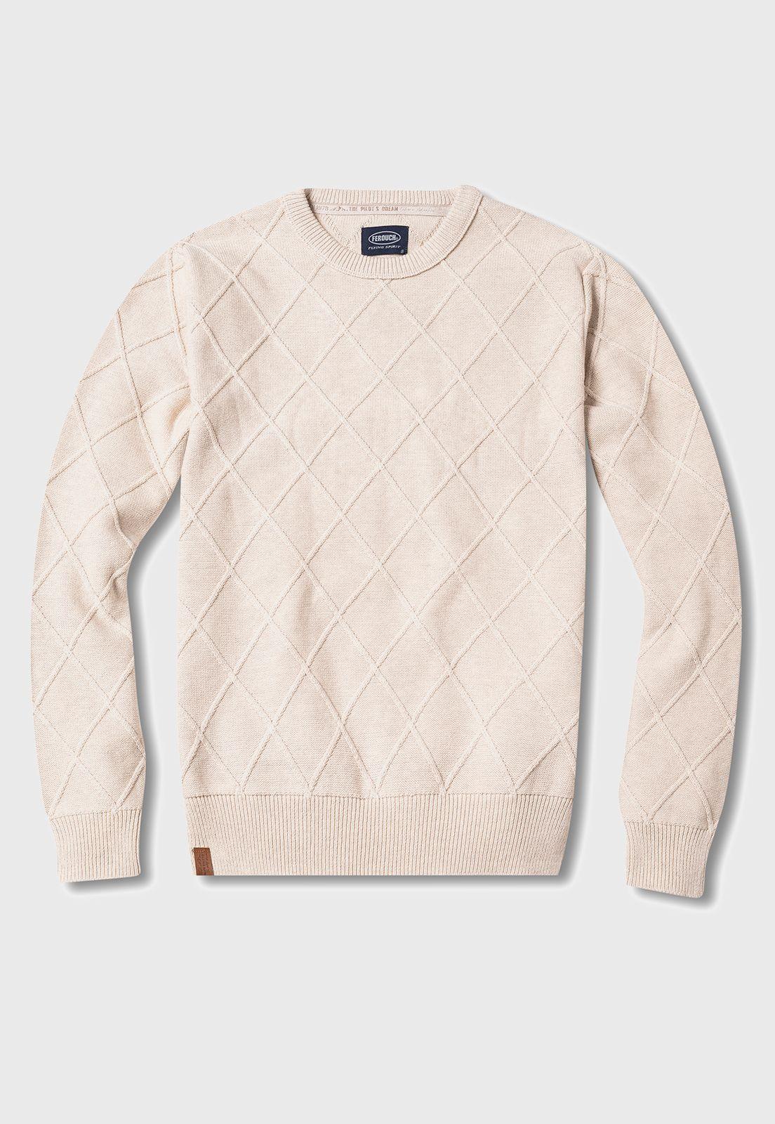 SWEATER FLORIDA ECRU MELANGE-4