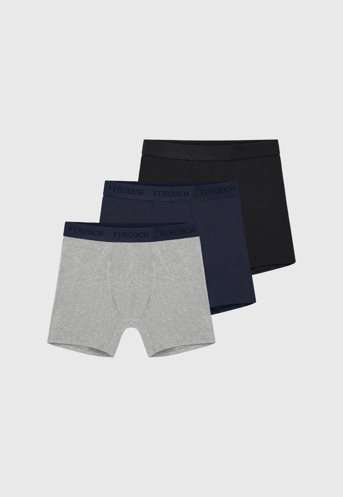 Tripack Boxer Surtido Color  Navy-0