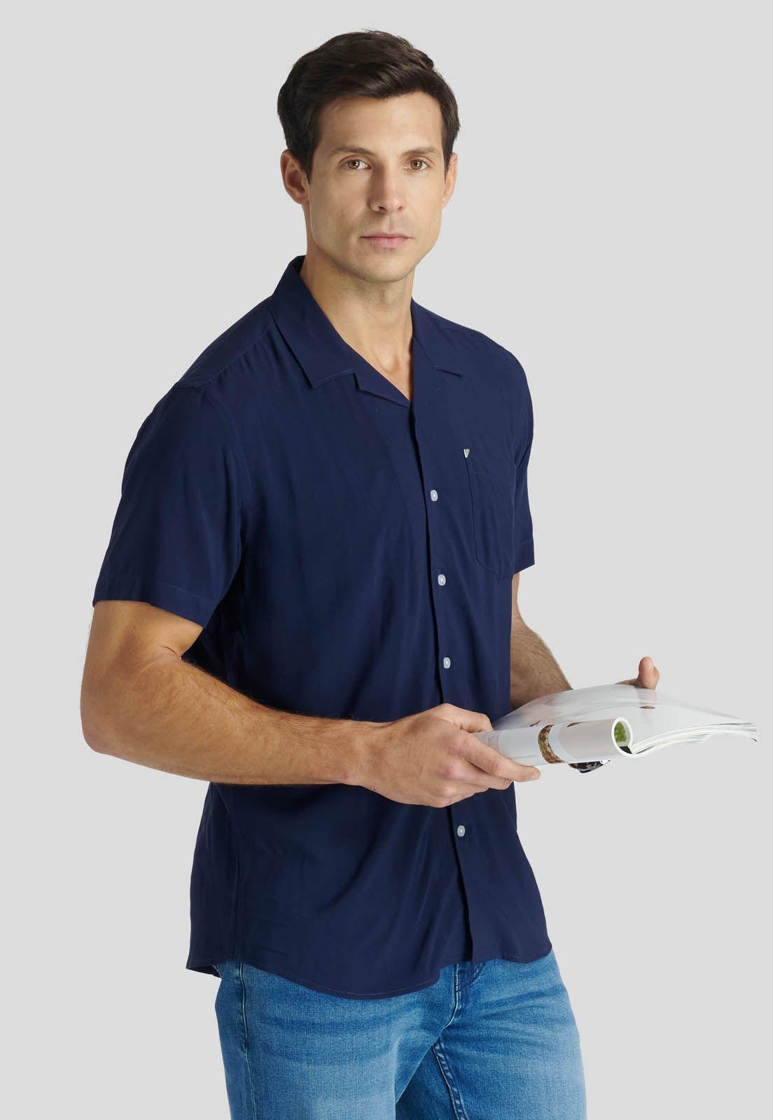 Camisa  Knowsley Heritage Navy-4