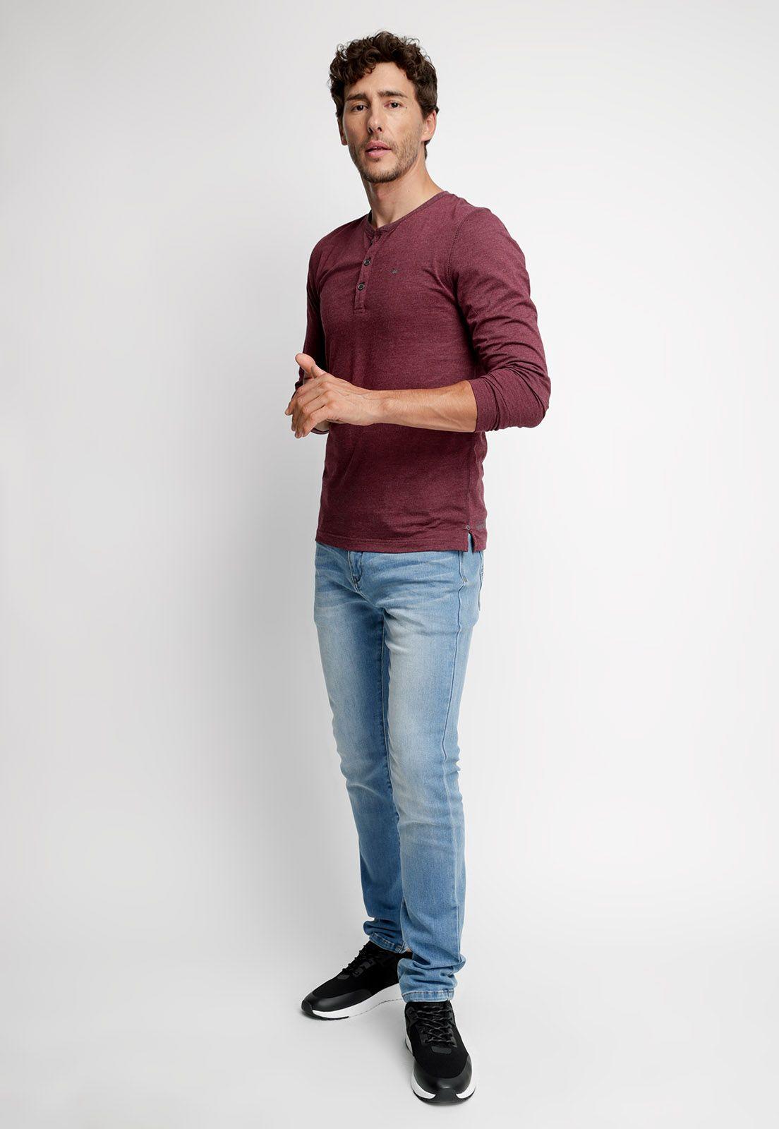 Polera Maryland Red Melange-3