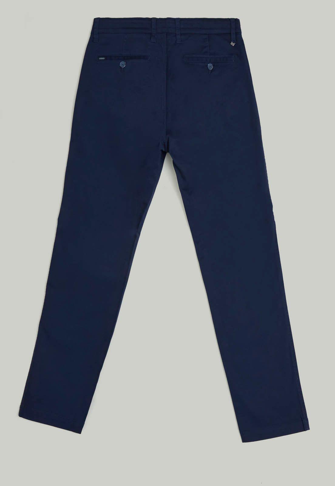 Pantalón Twill Slim /31 Business Navy-2