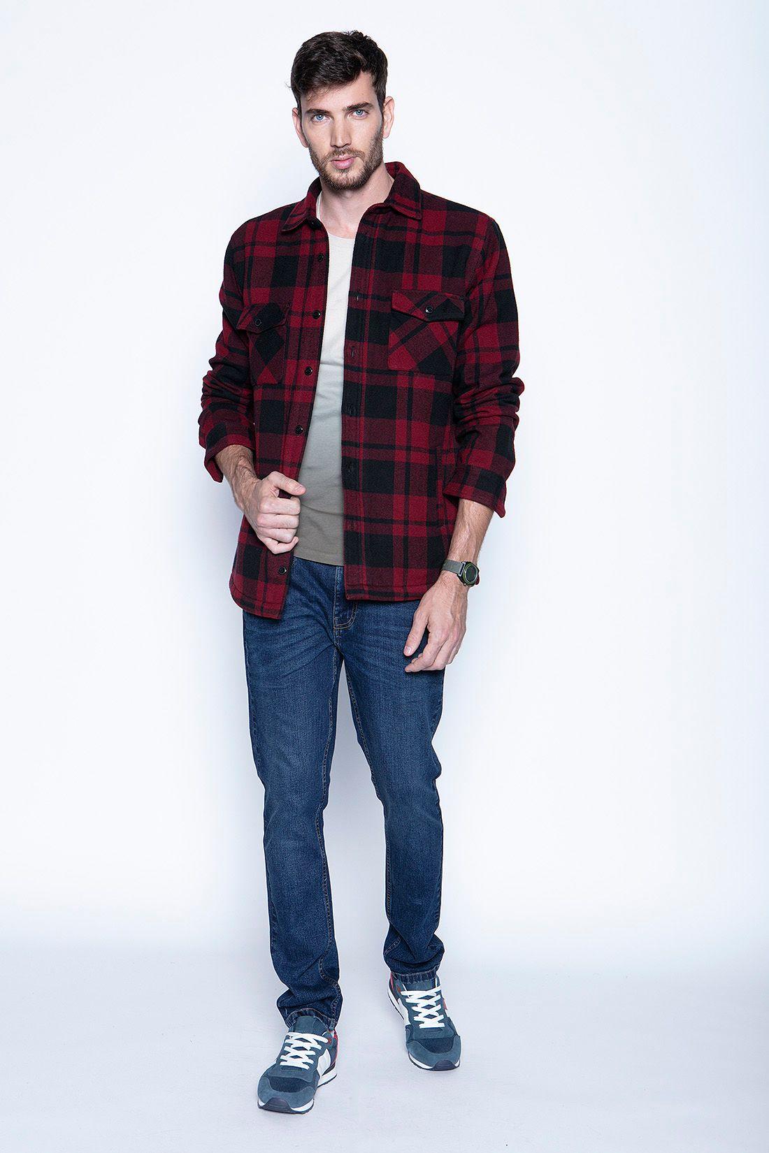 Chaqueta Lenadora Fj Burgundy-3